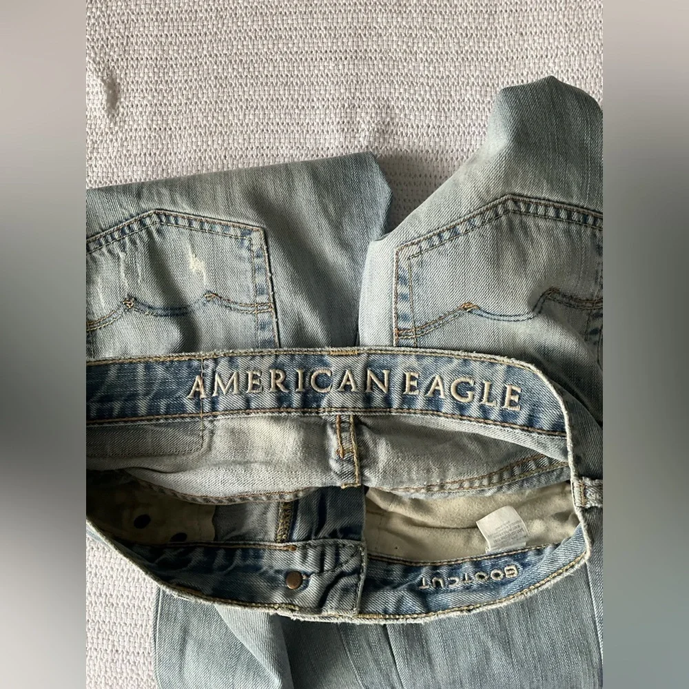 American Eagle Outfitters Blue Straight Jeans Classic Style